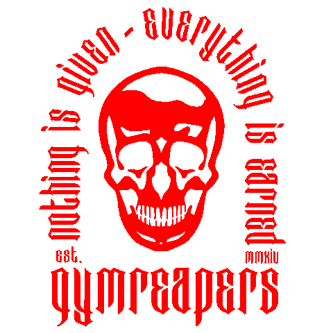 GYMREAPERS fitness workout gym exercise Sticker