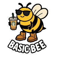 Bee Bumblebee Sticker