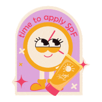 sixamglow hydrate sunscreen spf glowup Sticker