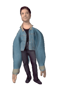 3D Portrait Sticker by Originals
