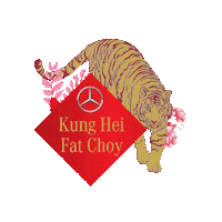 Chinese Mercedes Sticker by Mercedes-Benz Hong Kong