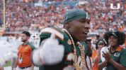 michael jackson football GIF by Miami Hurricanes