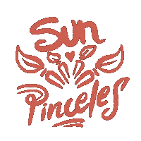 sun_vajillas_ilustradas sun pincel pinceles sun diseño Sticker