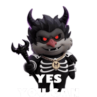 Happy Lets Go Sticker