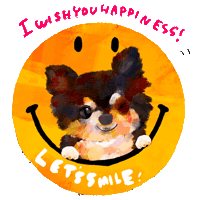 笑顔 Smile Sticker