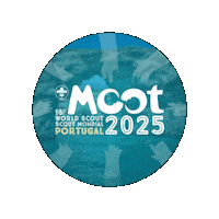 World Scout Moot Sticker by scoutingireland