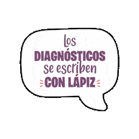 Diagnostico Escribir Sticker