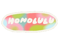 Hometown Glory Hawaii Sticker by Lindsay Arakawa