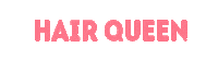 Queen Hairdresser Sticker by Jessie McEwan