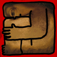 Rubber Man Art GIF by yux