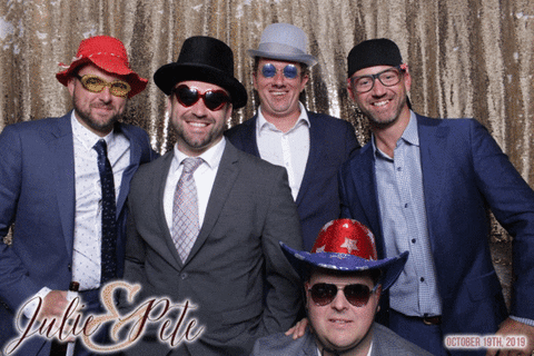 Party Wedding GIF by GingerSnap Rentals