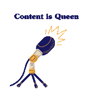 ContentisQueen podcast podcasting content is queen Sticker