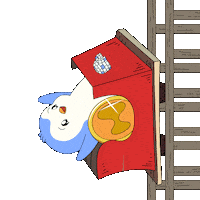 Roller Coaster Crypto Sticker by Pudgy Penguins