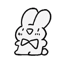 Bunny Love Sticker by Annafish