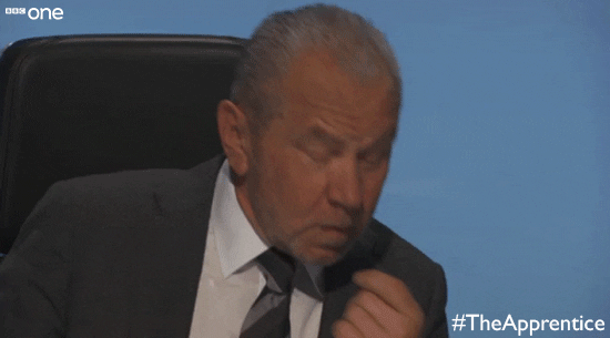 frustrated the apprentice uk GIF by BBC
