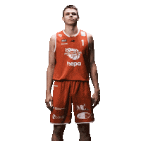 Basketball Kiss Sticker by Rapla Korvpallikool