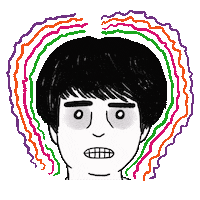 Nervous Freak Out Sticker