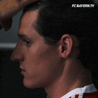 hair smile GIF by FC Bayern Munich