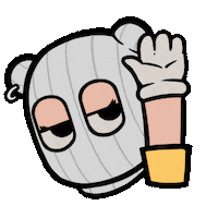 Wave Hello Sticker by a KID called BEAST