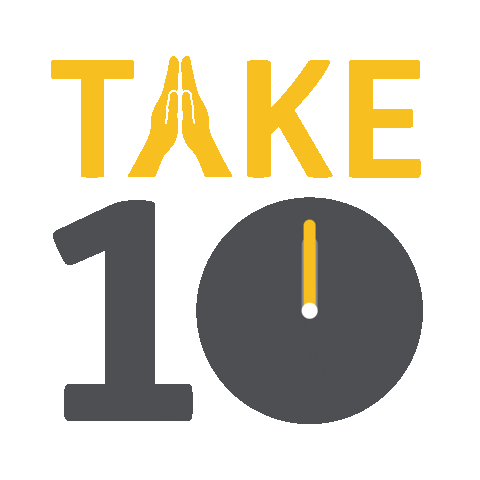 Take 10 Time Sticker by One YMCA