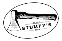 Sticker Throwing Sticker by Stumpy's Hatchet House