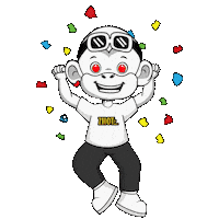 Festa P Sticker by Zhot Shop