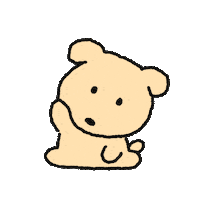 강아지 Hello Sticker