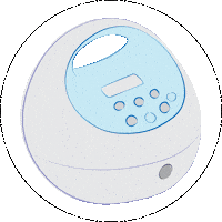 Milk Pumping Sticker by Spectra Baby USA