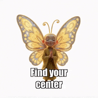 Meditation Wisdom GIF by BuddhaFlyJourney