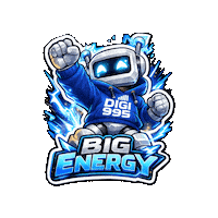 Big Mood Hype Energy Sticker by Digi 995