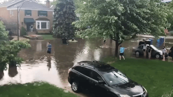 Severe Weather Warnings Issued for Chicago as Residents Report Flash Flooding