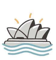 Dingoos australia go fiesta vamos Sticker