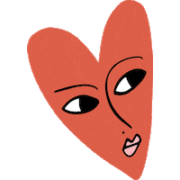 Heart Sticker by Tonki