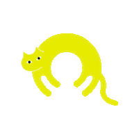 Happy Cat Sticker by uniam_official