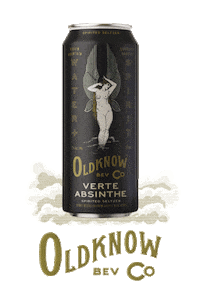 OldknowBevCo rtd absinthe mineral water verte Sticker