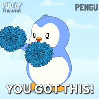 Happy You Can Do This GIF by Pudgy Penguins