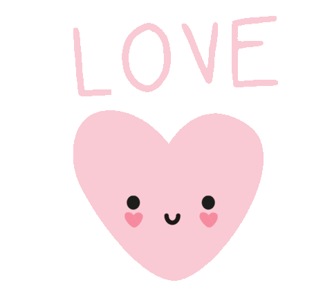 Happy In Love Sticker by Kawanimals