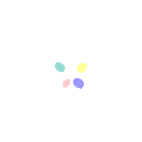 Cibyh cartoon kawaii star skunk Sticker