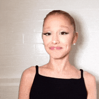 Ariana Grande Stare GIF
