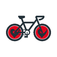 Bicycling Tour De France Sticker by ChallengeRoth
