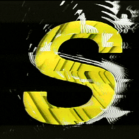Glitch Alphabet GIF by #BASILIO