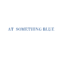 SomethingBlueBridalBoutique she said yes something blue Sticker