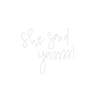 She Said Yes Sticker