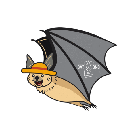 Bat Sticker by BatBnB