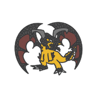 Flying Dragon Fly Sticker