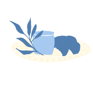Croissant Sunday Brunch Sticker by bazart
