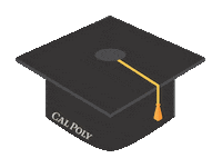 Cal Poly Graduation Sticker by Cal Poly