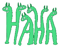 Laugh Out Loud Laughing Sticker by Kirsten Hurley