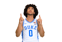 College Basketball Kiss Sticker by Duke Men's Basketball