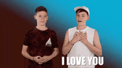 I Love You Twins GIF by Max & Harvey